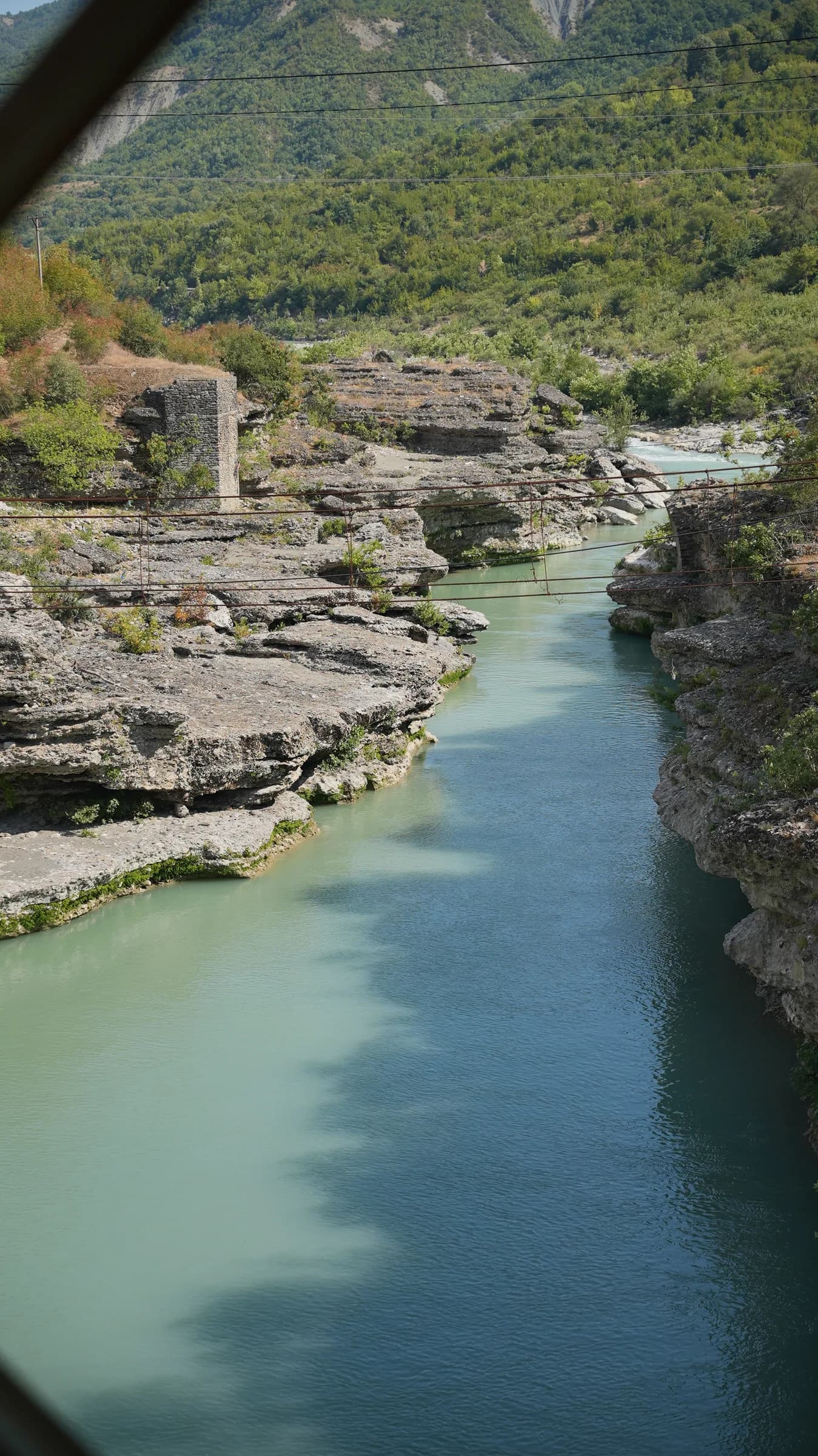 The canyon from above